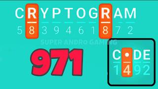 CRYPTOGRAM 971