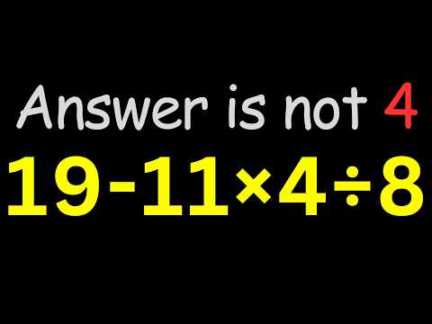 Most Adults Like Me FAIL 6th Grade Math! 99% Get This WRONG! (Order of Operations Trap)