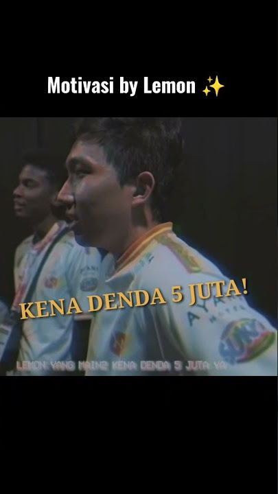 Motivasi by Lemon 👍 #rrq #rrqhoshi #lemon #rrqlemon #mlbb #mobilelegends #shorts