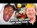German YouTuber  KNOSSI REACTED TO MY VIDEO!!!!!!