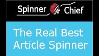 Spinner Chief Bangla Tutorial || SEO Lesson- 8||