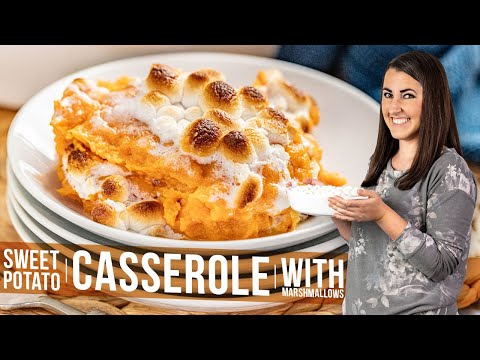 Sweet Potato Casserole with Marshmallows