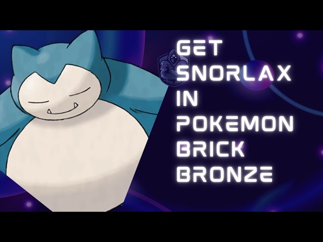 Joke album Gør det ikke How to get Snorlax in Pokemon Brick Bronze! #snorlax #pokemon - YouTube