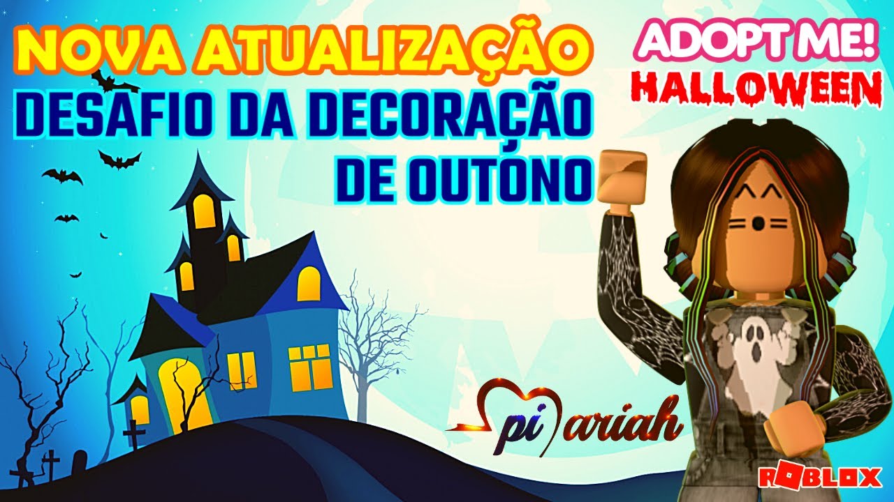 🍁 Atualização SURPRESA + Decoração de HALLOWEEN no ADOPT ME