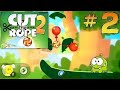 Cut the Rope 2 Game Play level 9 walkthrough Android 