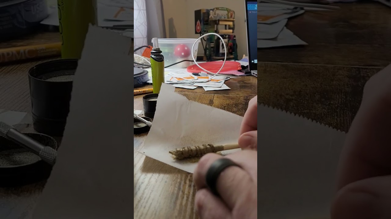 Rosin Coated Preroll Rolled in Kief, NFSOT