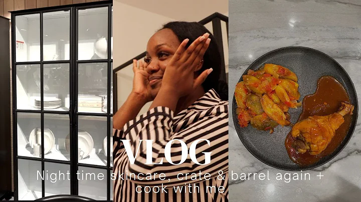 VLOG | ANOTHER CRATE & BARREL HAUL, COOK NSIMA W/ ...