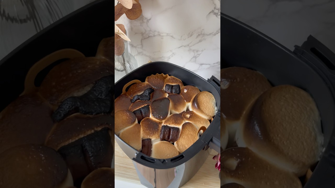 *SATISFYING* AIR FRYER S‘MORES! 