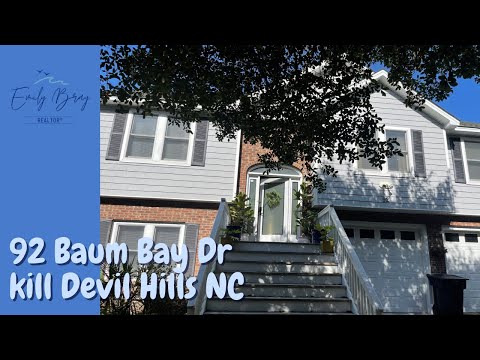 92 Baum Bay Dr, Kill Devil Hills, NC home video tour