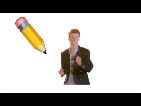 How to Draw Rick Astley - YouTube