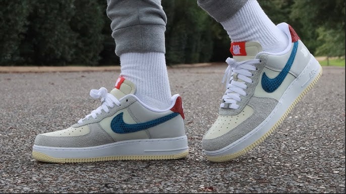 NIKE AIR FORCE 1 LOW SP x UNDEFEATED 5 ON IT DUNK VS. AF1 REVIEW AND ON  FEET 