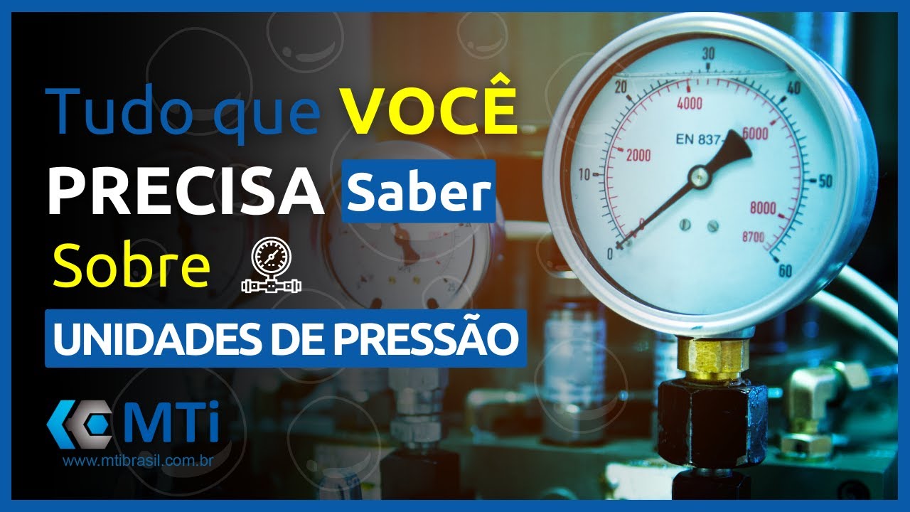 Unidades de medidas de ar comprimido - BAR, PSI (Libras) MTiBrasil - YouTube