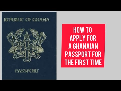 How to Apply for a Ghanaian Passport Online #passport #ghananews #onlinepassport