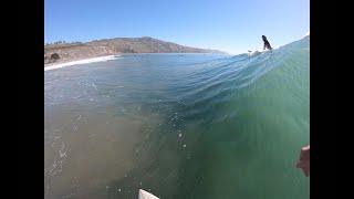 Firing waves at Rincon Point  surfing RAW POV  2/1/2020