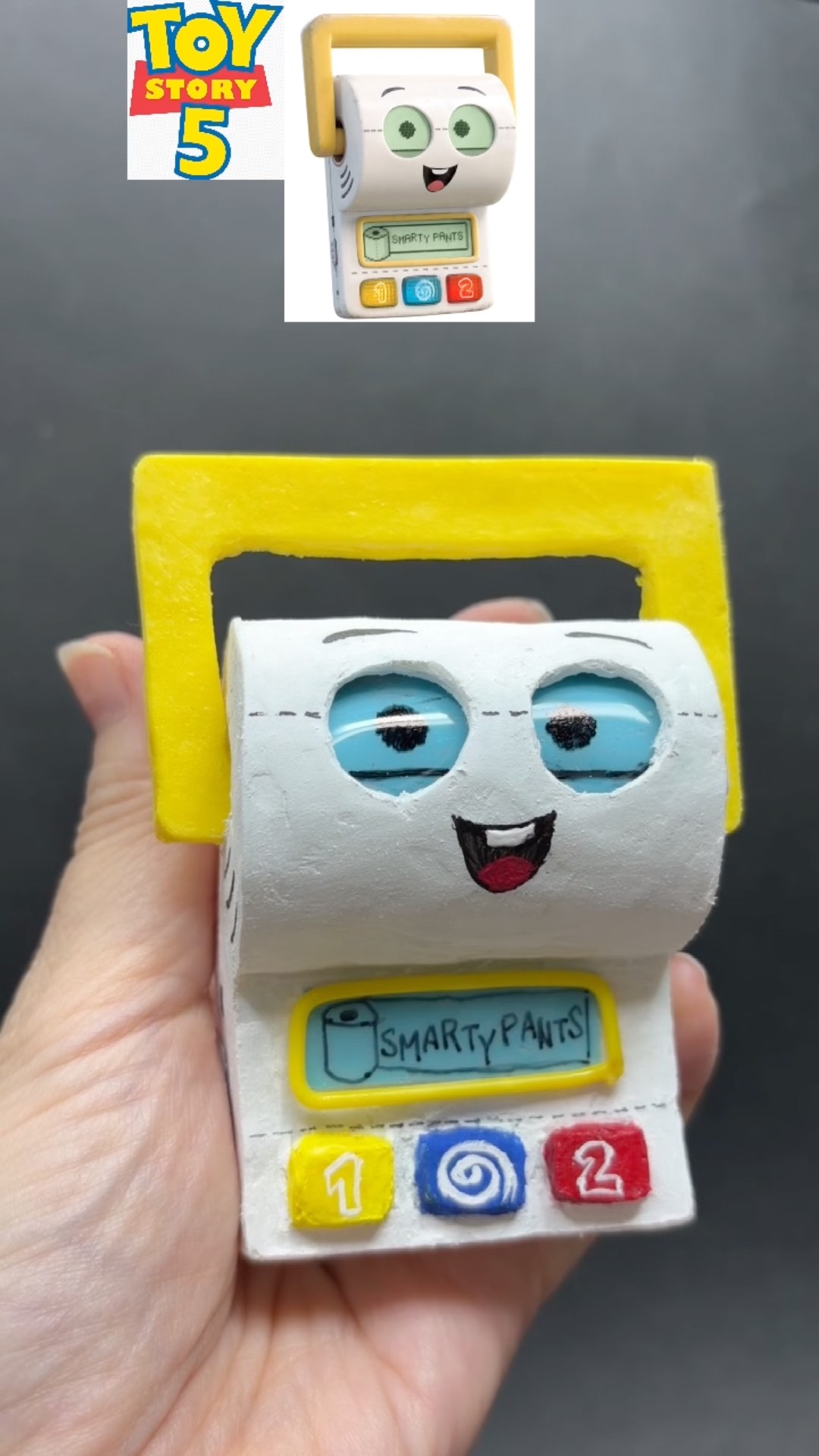 I made a SmartyPants from Toy Story 5 with 3D Pen #disney