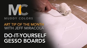 Art Tip of the Month #11 with Jeff Miracola - Do-It-Yourself Gesso Boards