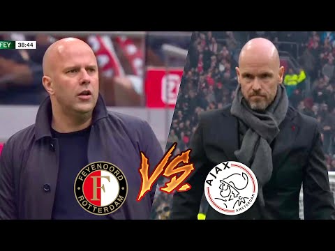 Arne Slot Feyenoord vs Erik Ten Hag Ajax | Highlights | SOON IN LIVERPOOL 🔴