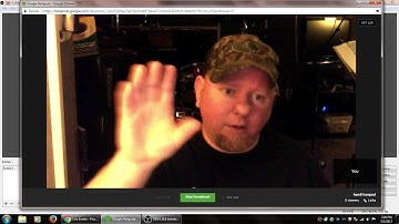 How to live stream on YouTube EASY using google hangouts livestream Go Live