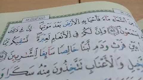 تصحيح التلاوة مع الشيخة نادية _ تسميع الحفظ إلى الاية 70 من سورة النحل _ كريمة #learn coran#