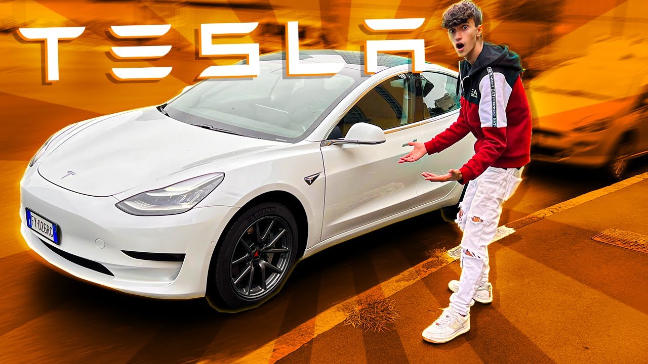 HO REGALATO Una TESLA MODEL 3 A MIO PAP REAZIONE ASSURDA YouTube