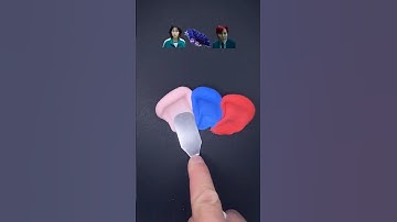 Guess the Mixed Color of Squid Game 2 #colors #mixing #squidgame #squidgame2 #asmr #satisfying