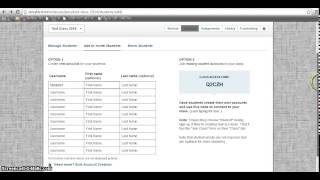 Creating Classes and Adding Students in Storybird