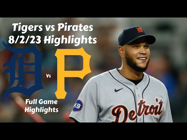 Detroit Tigers vs Pittsburgh Pirates 8/2/23 Highlights 