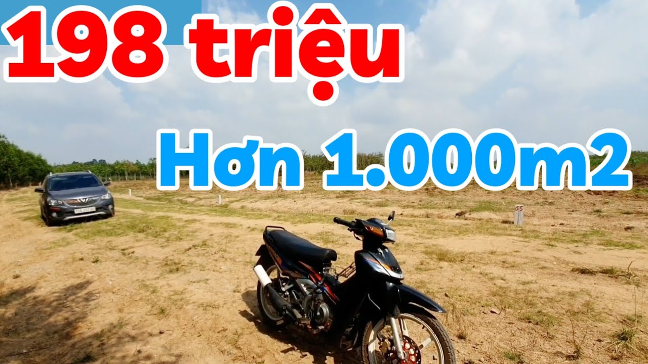 Bán đất 12x90 giá rẻ 198 triệu ở Trà Vong Tây Ninh cách Núi Bà Đen 15km TPHCM 90km đường ô tô xe tải