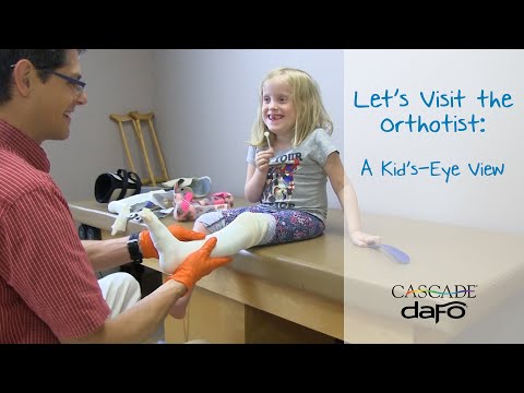 Let's Visit the Orthotist: a Kid's-Eye View