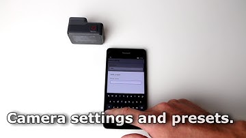 Toolbox for GoPro Hero 5/4 Application Overview (Windows UWP/Windows Phone)