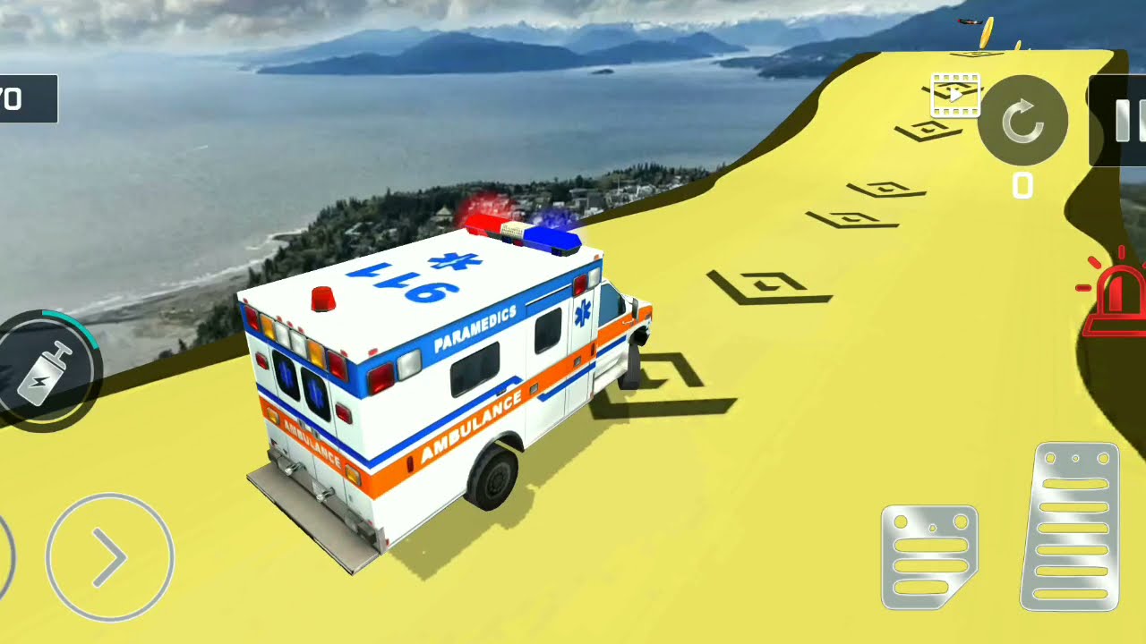 Ambulance Stunt Car Racing Game :: Impossible Tracks (Early Access) :: Android Game HD🎮🎮