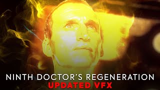 Video thumbnail of "The Ninth Doctor's Regeneration (UPDATED VFX)"