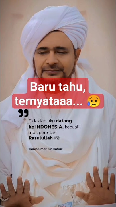 Alasan Habib Umar Ke Indonesia... #shorts #shortsfeed #habibumarbinhafidz