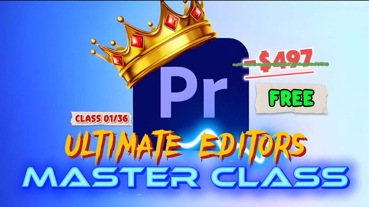 Master Premiere Pro From Basics to Advanced | 36 Classes to Pro-Level Editing  | Arshi