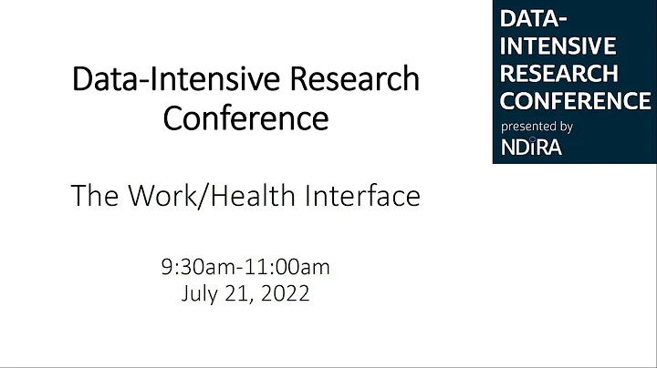 The Work/Health Interface