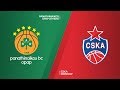 Panathinaikos OPAP Athens - CSKA Moscow Highlights | Turkish Airlines EuroLeague, RS Round 28