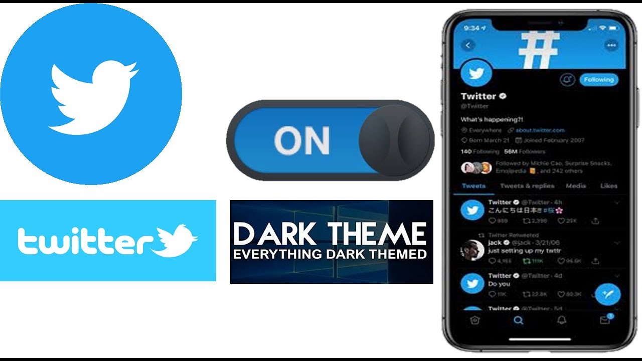 How To Enable Dark Mode On Twitter Android YouTube