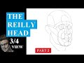 Reilly Head Abstraction Part 2 - Head Drawing 3/4 view