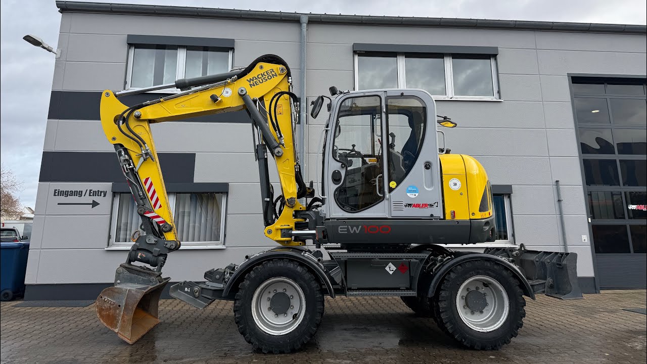 WACKER Neuson EW100 Mobilbagger Allradlenkung 