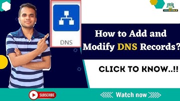 How to Add and Modify DNS Record? | Youstable