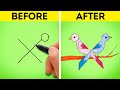 Cool &amp; Simple Drawing Tips And Creative Painting Hacks