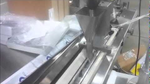 All Fill B350e Auger Filler with Diving Funnel  integrated with Autobag