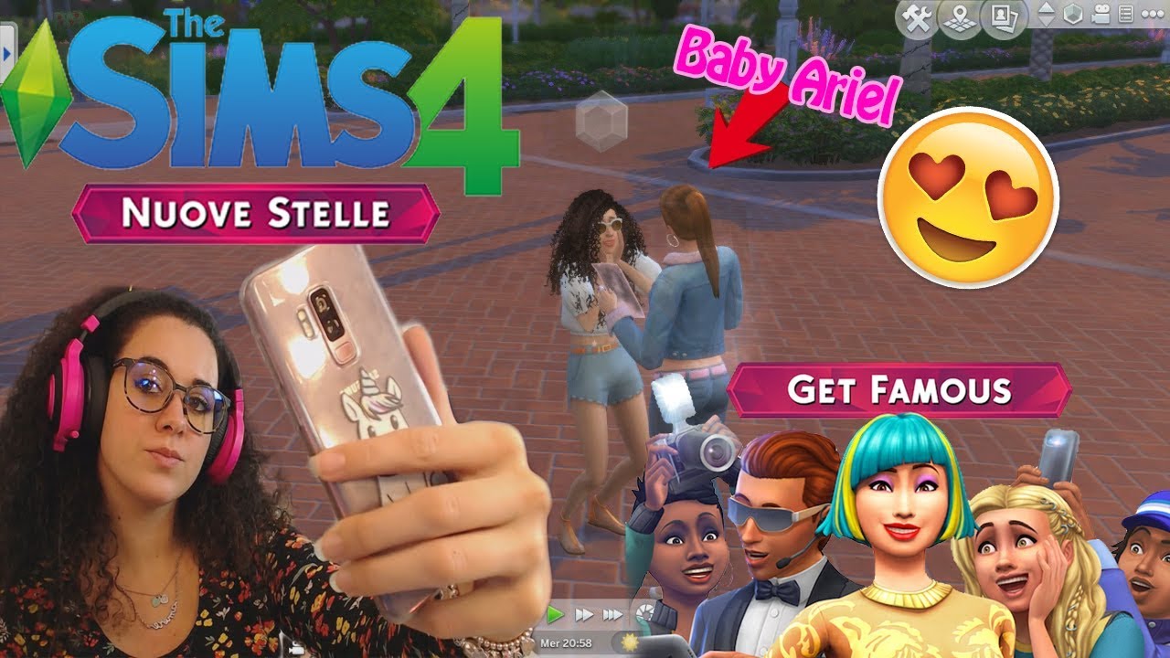 The Sims 4 NUOVE STELLE - Vediamo il CAS e il NUOVO QUARTIERE - GET FAMOUS -