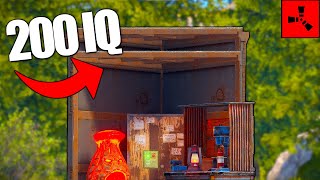 I Built the Most HIGH IQ Solo Base in Rust..