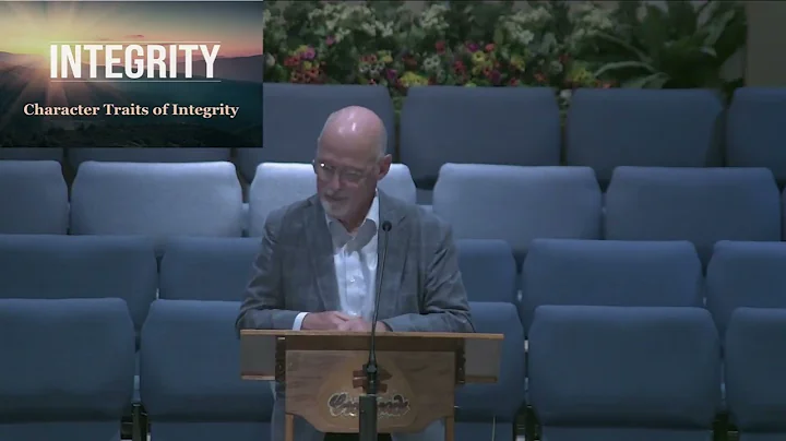 "Integrity", 1 Peter 3:8-17