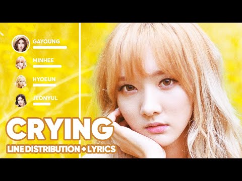 Stellar Crying Line Distribution Lyrics Color Coded PATREON REQUESTED