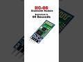 HC-06 Bluetooth Module Explained | Arduino Wireless in 60 Seconds!