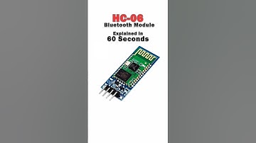 HC-06 Bluetooth Module Explained | Arduino Wireless in 60 Seconds!