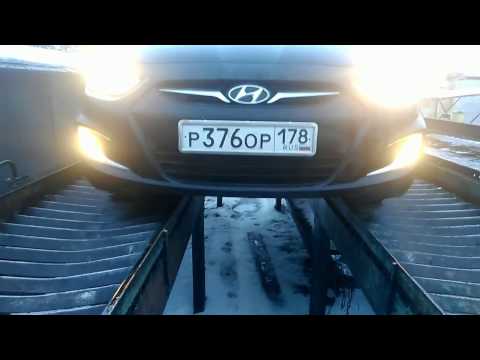 Замена масла и масляного фильтра + промывка на Хендай Солярис1.6(Hyundai Solaris)(Как поменять)XXX