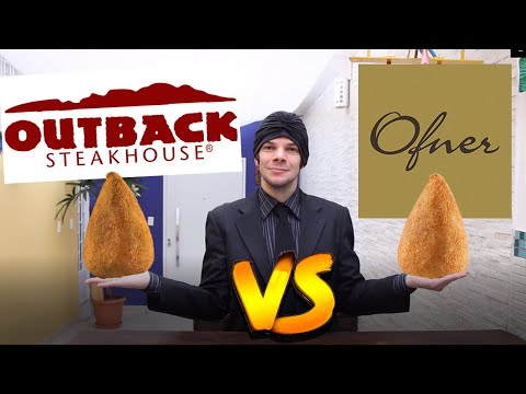 Coxinha Do Outback VS Coxinha De Frango Ofner. Quem é Melhor?